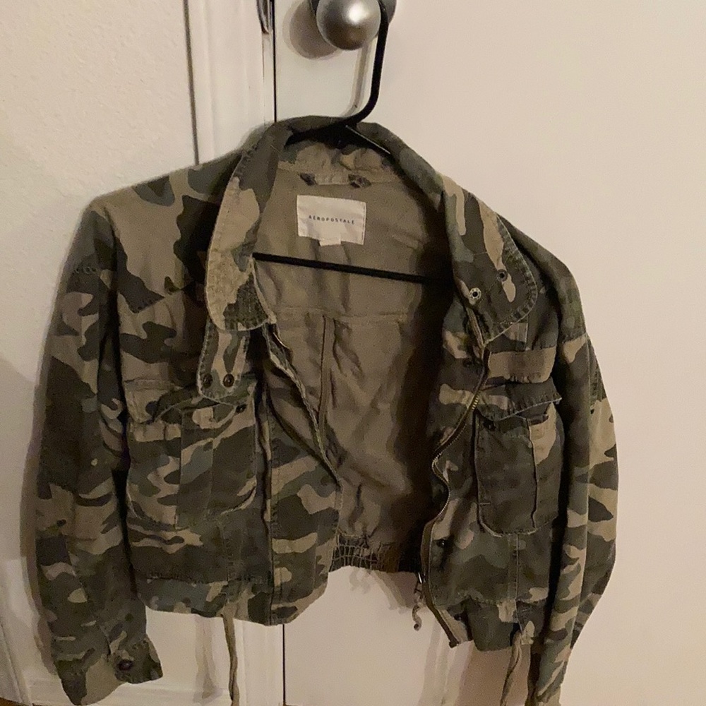 Camo jacket Aeropostale size M girls, jr, women’s